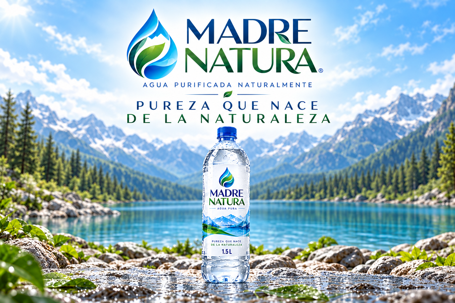 Botella Madre Natura de 1,5 litros
